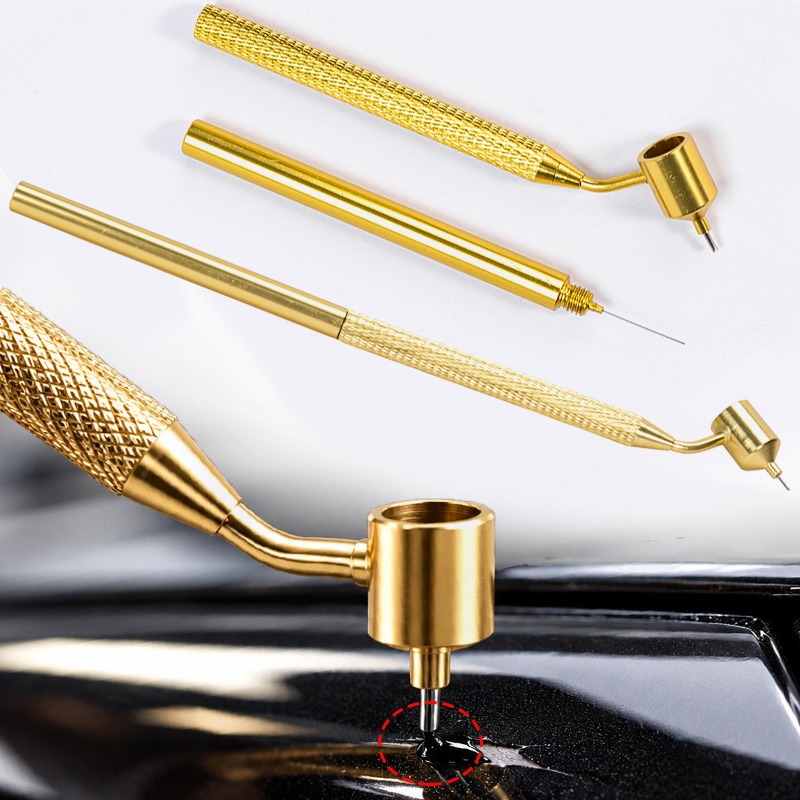 Car Repair Tools - ファインライン・フロイド・ライター・ペイント・アプリケーター・ペン。0.5mm、0.7mmのペン先。車の傷やへこみの補修、精密なタッチアップ作業に最適な自動車用ツール。