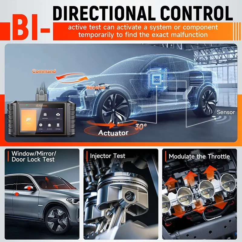 FOXWELL NT710 OBD2 車載診断ツール。全シス - Car Diagnostic Tool のレビューと価格