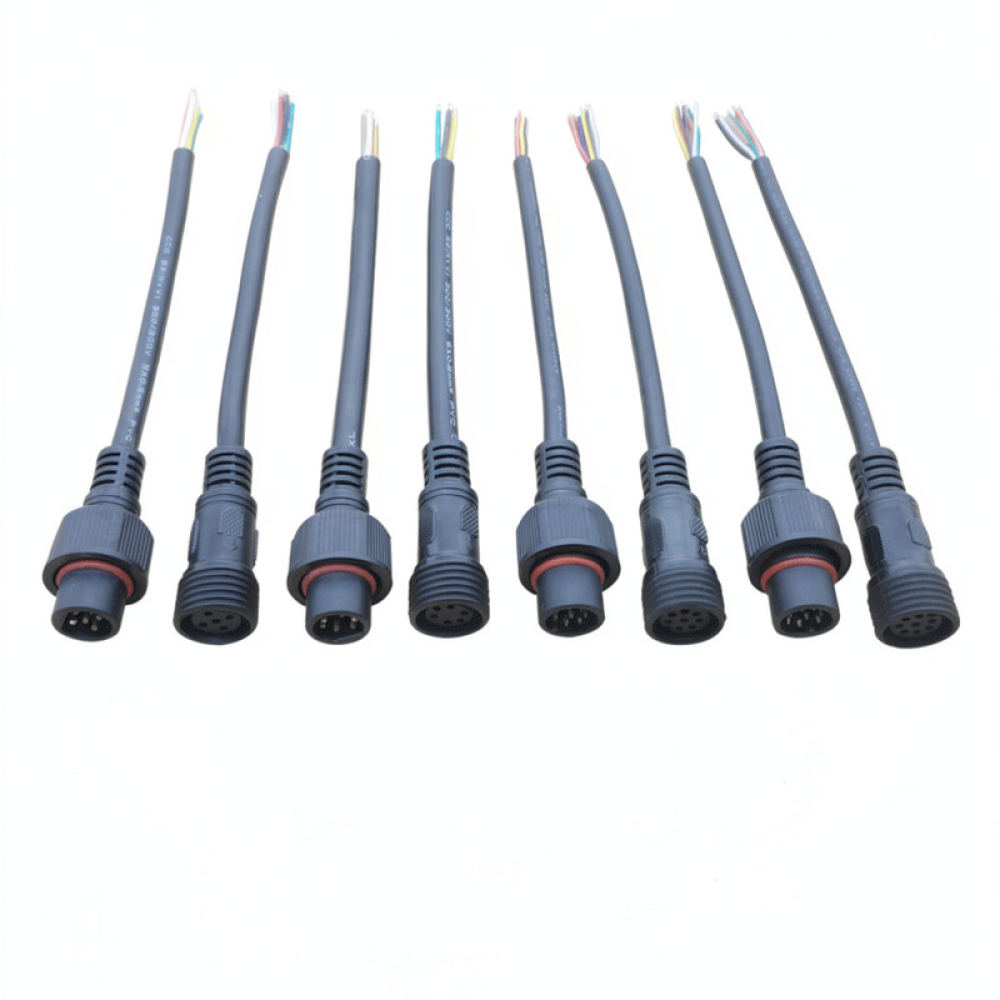 屋外用LED照明、防水航空コネクタソケット、電源ケーブル、プ - Socket Set のレビューと価格