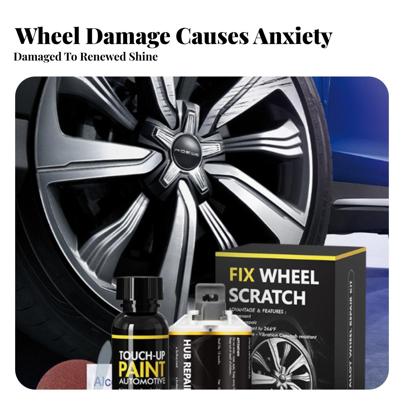 合金製ホイールの傷を修復するためのカーホイール修理ペンキット - Car Repair Tools のレビューと価格