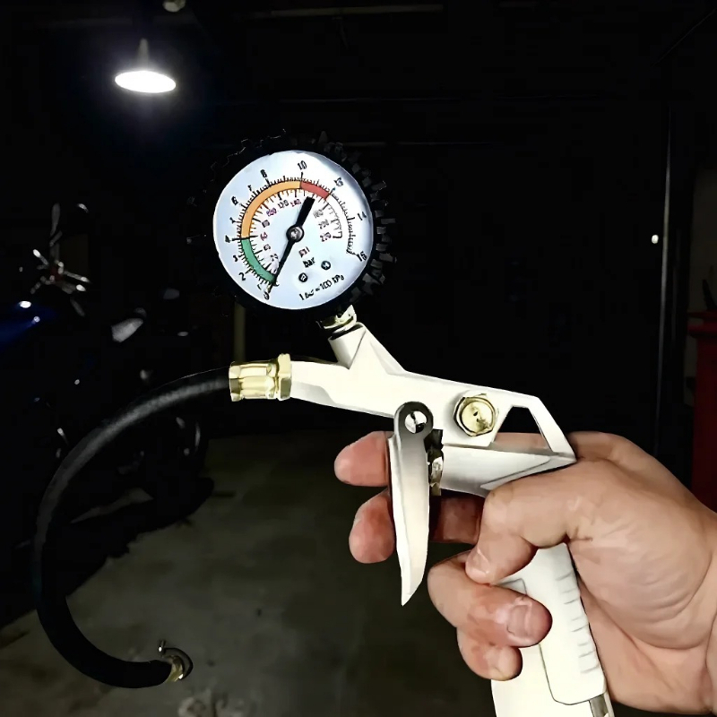 タイヤ空気圧ゲージガンタイプ、自動車、バイク、SUV用空気圧 - Spring Compressor Tool のレビューと価格