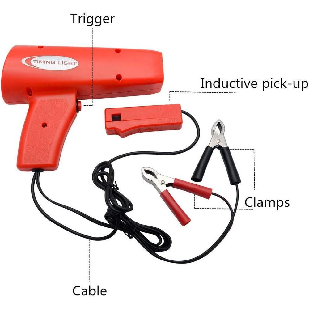 キセノン点火タイミングライト CB-100。自動車、オートバ - Timing Light Gun のレビューと価格