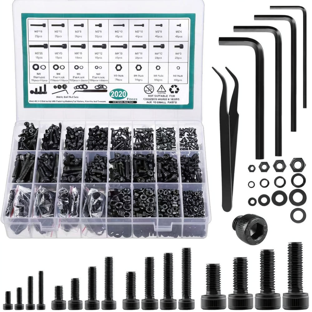 合金鋼製ソケットキャップねじとナットのアソートキット。耐久性 - Socket Set のレビューと価格